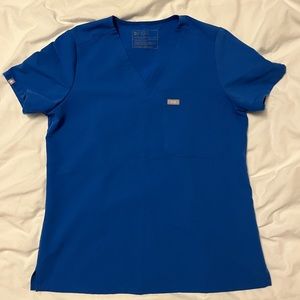 Royal blue figs Catarina top